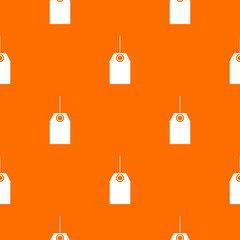 Poster - Black tag pattern seamless