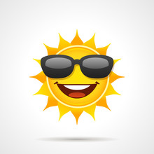 Sun With Sunglasses