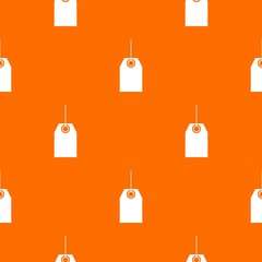Poster - Black tag pattern seamless
