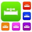 © ylivdesign - Plumbing valve set color collection