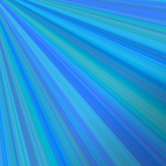 Poster - Abstract sun light background - vector design from rays in blue tones