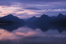 Sunset On Lake McDonald, Glacier NP