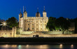 The tower of London at night, United Kingdom.
