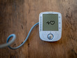 © Adam - Digital device for measure blood pressure and pulse. Modern healthcare at home.
