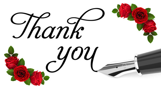 Thank you card