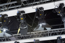 Spotlight Filler Lights Mounted On Ceiling