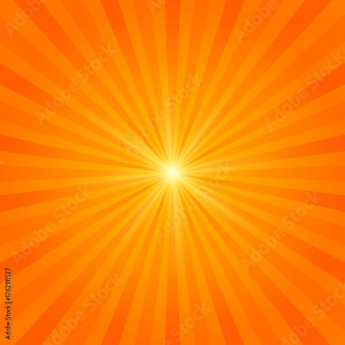 Zdjęcie XXL Streszczenie promieniowe słońce tryśnięcie tło
