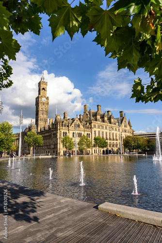 Plakat Bradford Town Hall Anglia UK