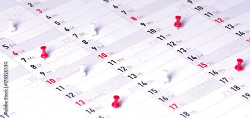 Kalender, Termine – Stock-Foto | Adobe Stock