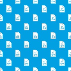 Poster - File DLL pattern seamless blue