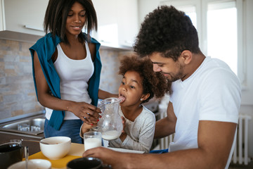 Canvas Print - Starting the day together