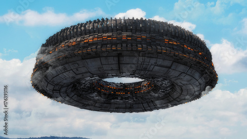 Obraz na płótnie 3D UFO