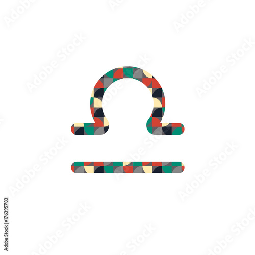 Muster Kreise Ecken Sternzeichen Waage Buy This Stock Vector
