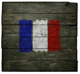 Wall Mural - französische flagge