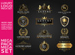 Great Luxury Set, Royal and Elegant Logo Template Vector Design Eps 10
