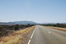 Road Leading To Flinders Ranges, South Australia