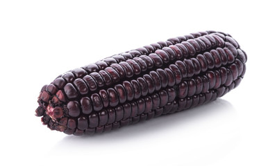 Wall Mural - purple corn isolated on a white background