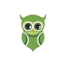 Green Owl Logo