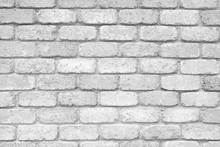 Texture Old Gray Brick Wall