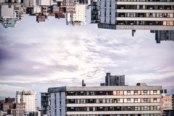 Poster - Towers in city against sky