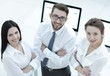 © ASDF - close-up of a successful business team.