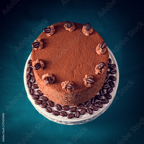 Zdjęcie XXL pyszna czekolada - ciasto do kawy