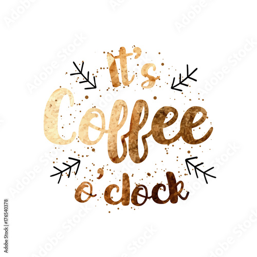 wektor-quot-it-39-s-coffee-o-39-clock-quot-projekt-etykiety-cytat-z-recznie