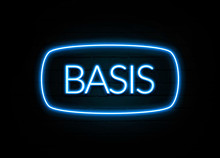Basis  - Colorful Neon Sign On Brickwall