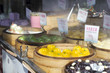 Sweet snack stall on Pingjiang ancient street, Suzhou, China