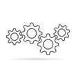 Line Gears icon 