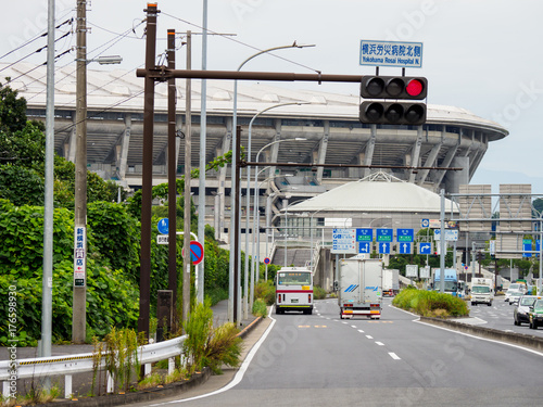 Plakat Nissan Stadium