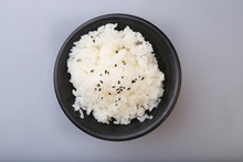 Japanese Rice In Black  Bow