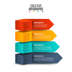 Fototapete - Business data visualization.
