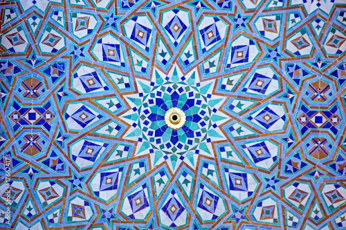 Fotografía Tiles from the Hassan II Mosque Casablanca Morocco