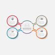 © vecarto - Vector infographic template for diagram, graph, presentation, chart, business concept with 4 options.