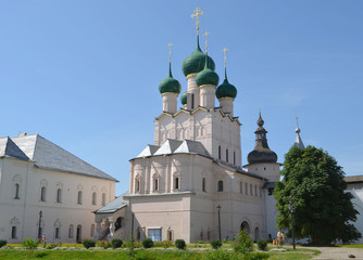 View of Rostov Kremlin Russia