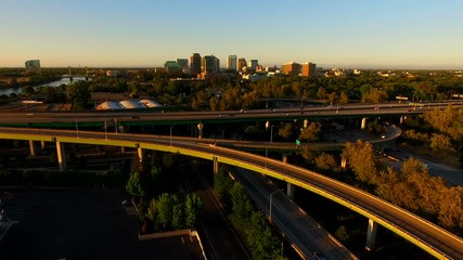 Wall Mural - Sacramento River Capital City California Downtown Urban City Skyline