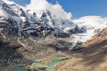 Kaiser Franz Josef Glacier. Grossglockner, Austrian Alps.