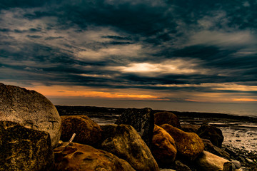 river and sky sunset 2