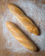 Two Baguettes 