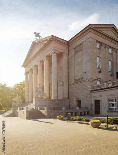 Fotografía  Grand theater in Poznan, Poland