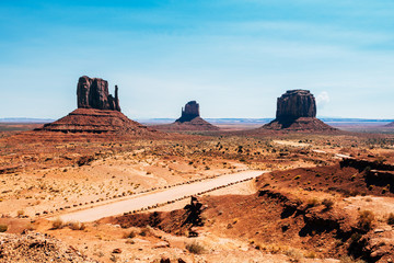 Wall Mural - amazing monument valley wilderness landscape