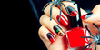 © Subbotina Anna - Halloween holiday manicure design ideas. Halloween nail art