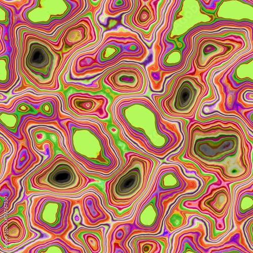 Fotografie, Obraz Illustration of abstract background with many colorful spots