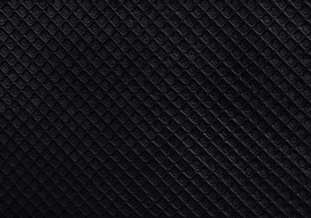 black rubber texture background.