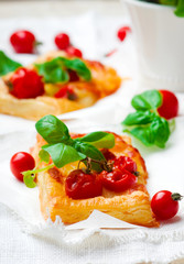 Wall Mural - caprese puff  tarts