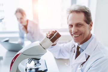 Wall Mural - laboratory scientists working