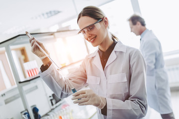 Wall Mural - Laboratory scientists working