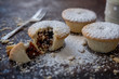 Close up of mince pies