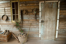 Rustic Wild West Wooden House